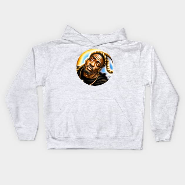 Coolio Fanart on Oil Kids Hoodie by 3ric-